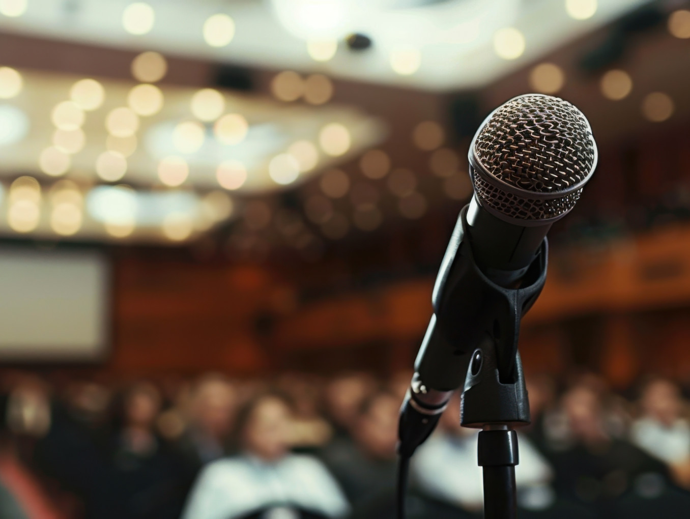 a photo of a microphone