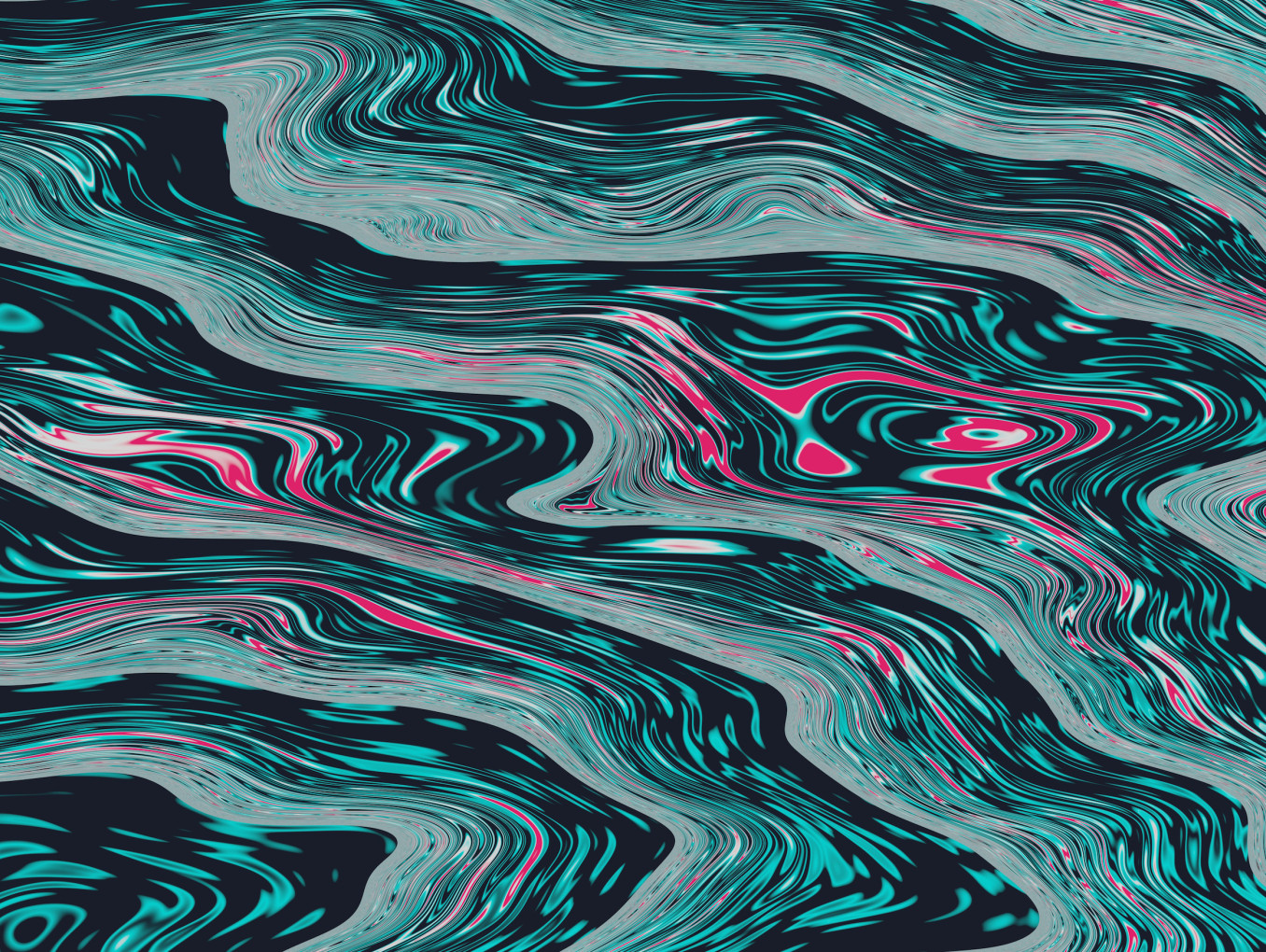 An image made up of green, blue, and red blurred lines.