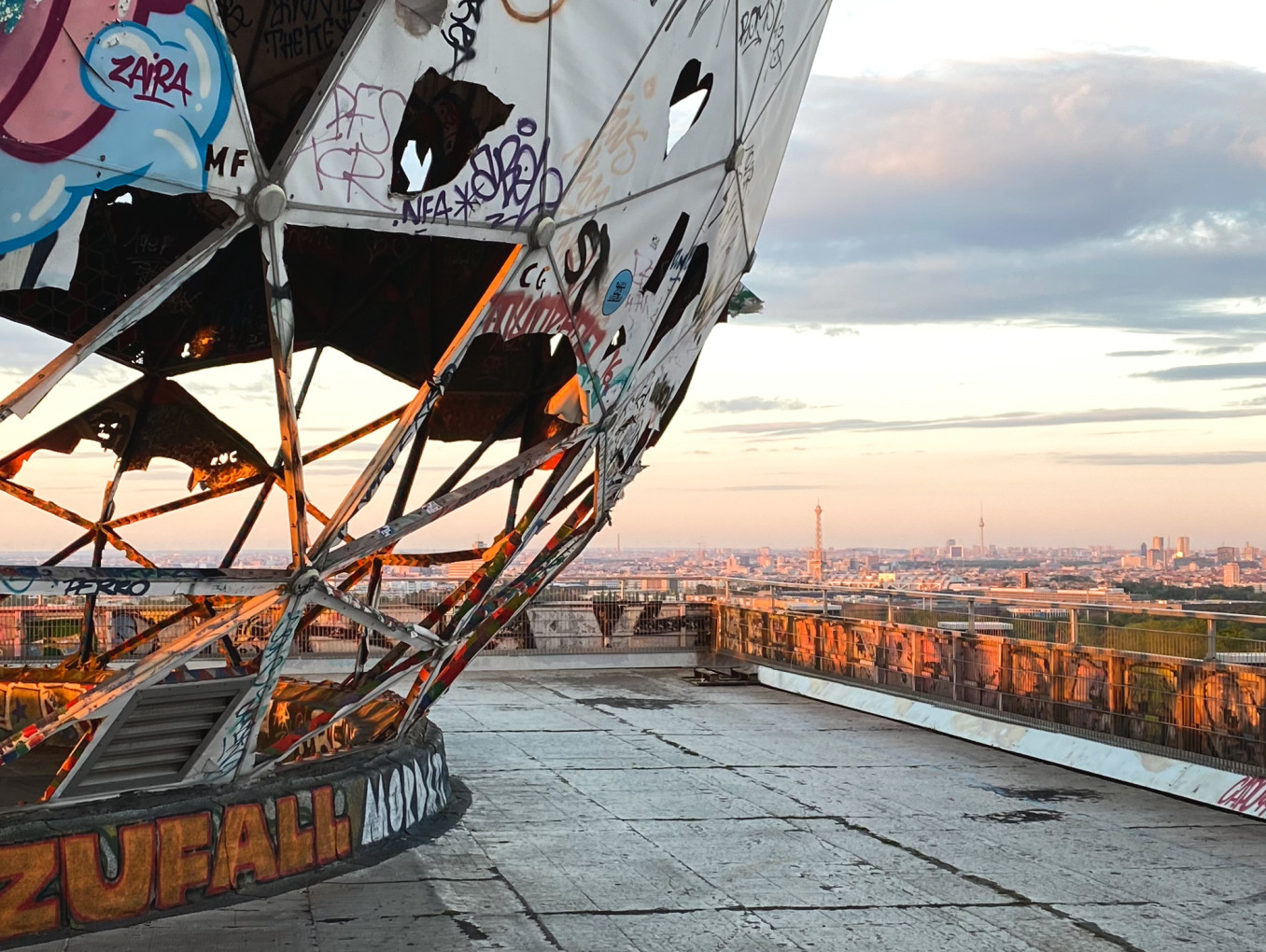 Teufelsberg, Berlin, Abhörstation, Geschichte, Streetart