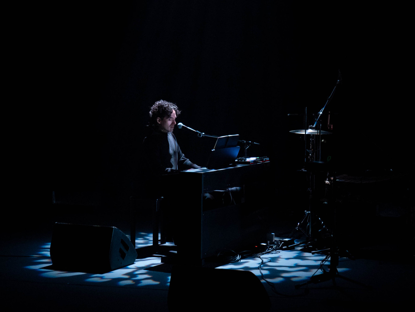 Nahum performing at the Hong Kong Arts Centre