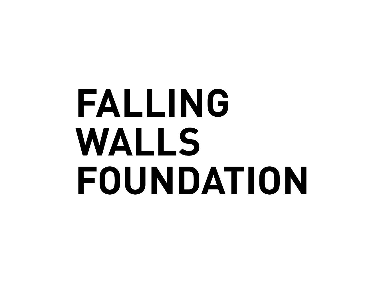 Falling Walls logo in all black