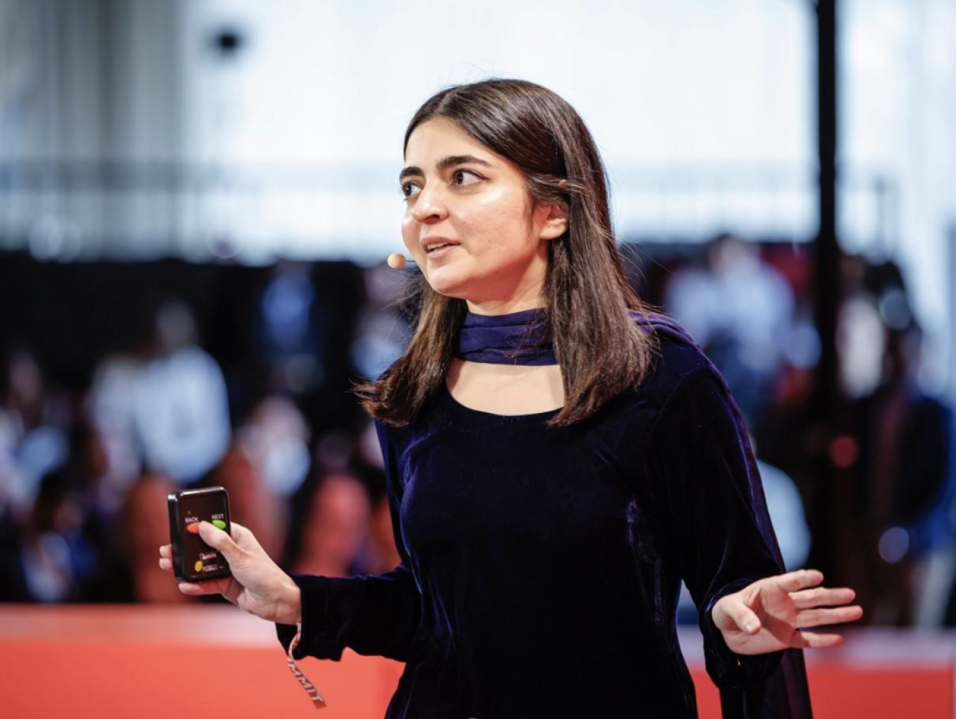 Hira Fareed at the Falling Walls Science Summit 