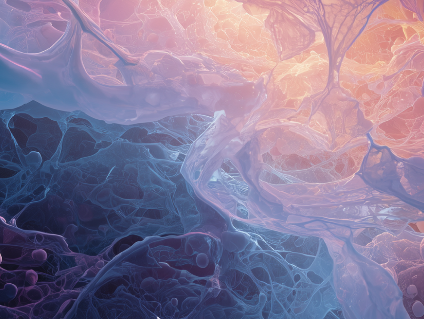 Colourful image representing expansion of the mind