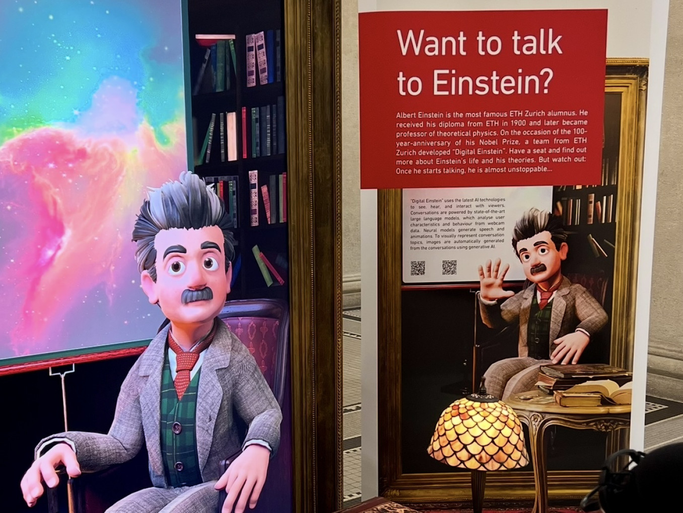 Digital Einstein at ETH Zürich.