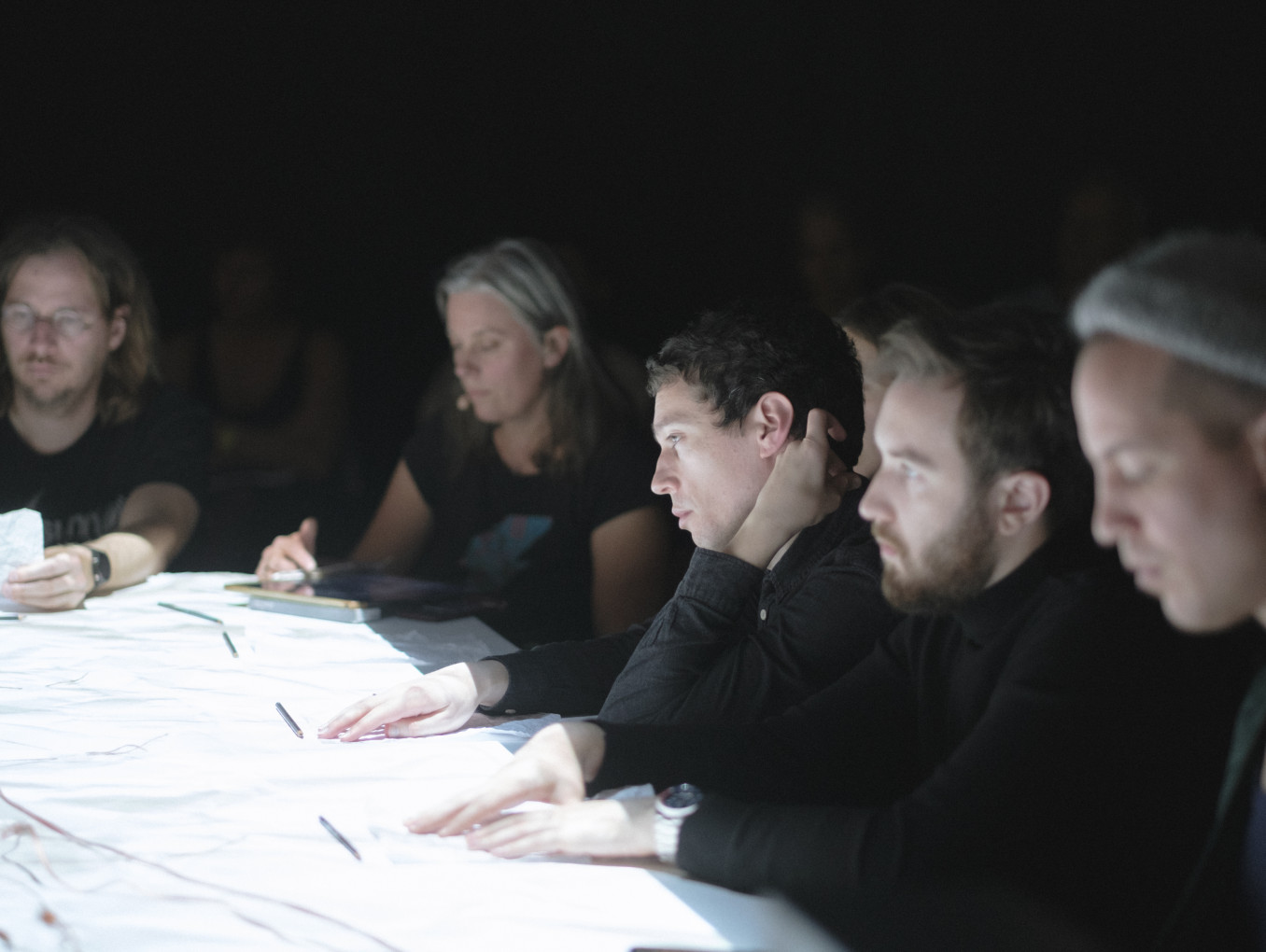 Instrumentalities for Common Grounds, Performance still, Impulse festival, Leipzig, October 2023