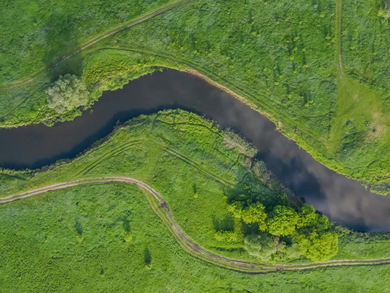the natural course of a river