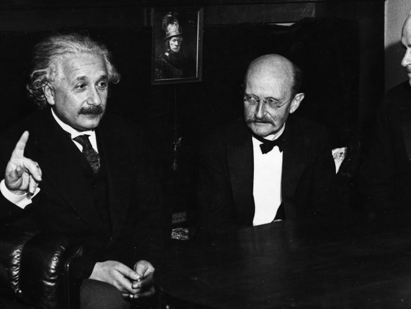 Nobelpreisträger Treffen bei Laue 1931