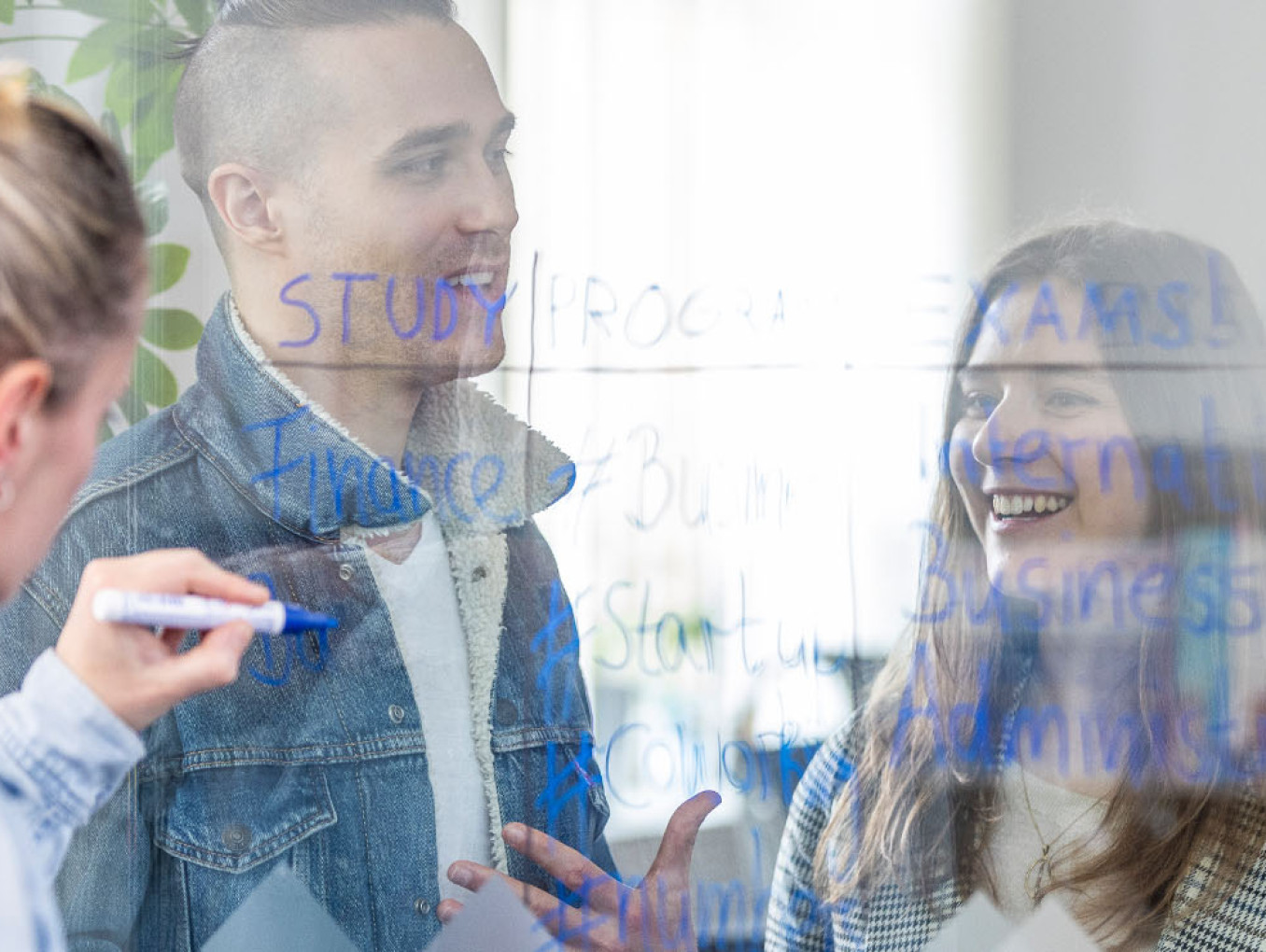 conversation between students