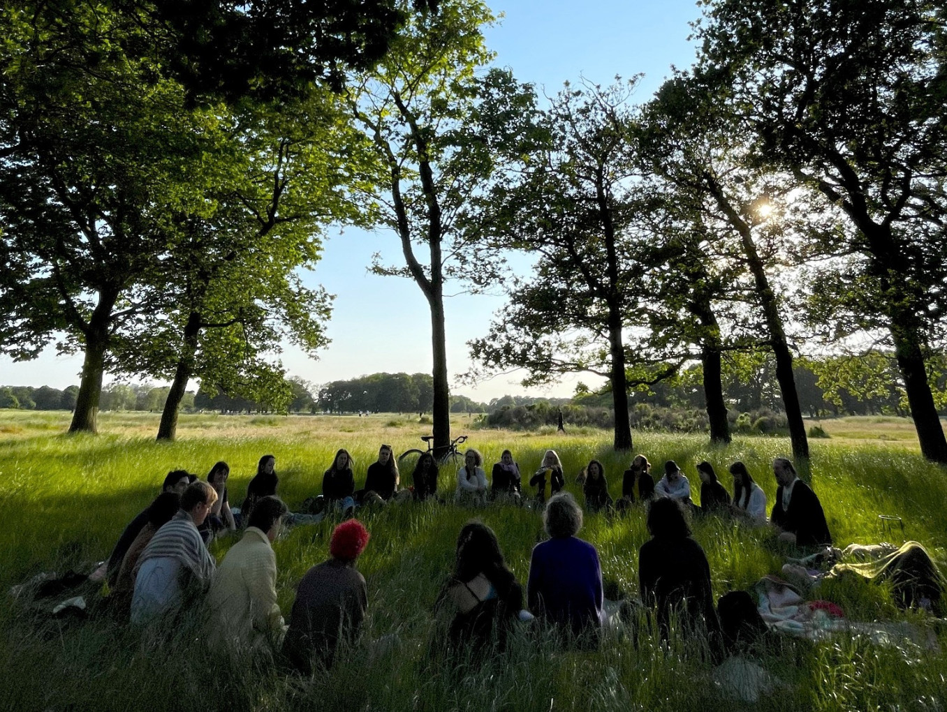Listening Encounter, Wanstead Flats, London, UK. June 5, 2023. Jol Thoms, Radio Amnion, and Blanc Sceol, 2023