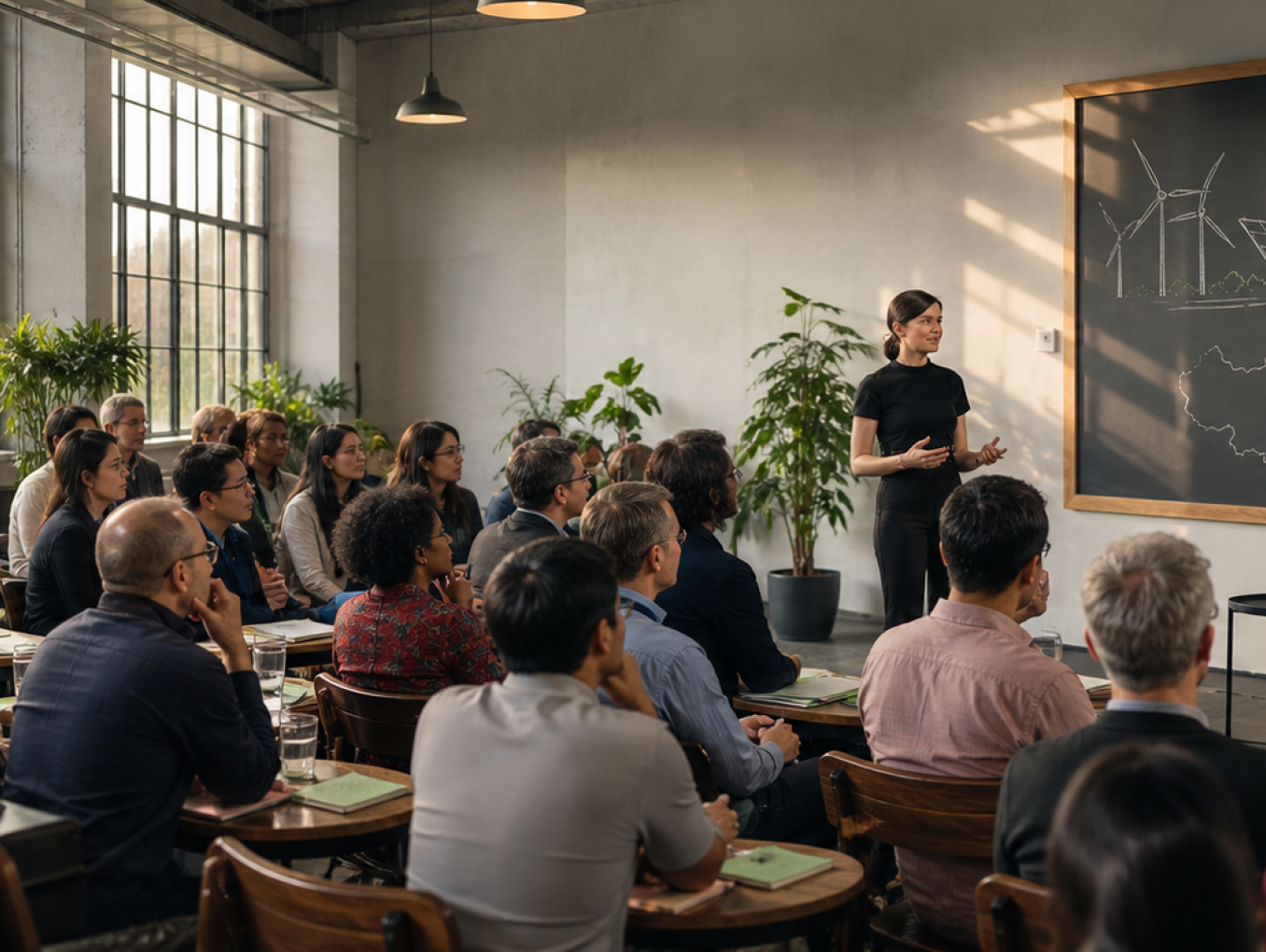 talk and discussion 