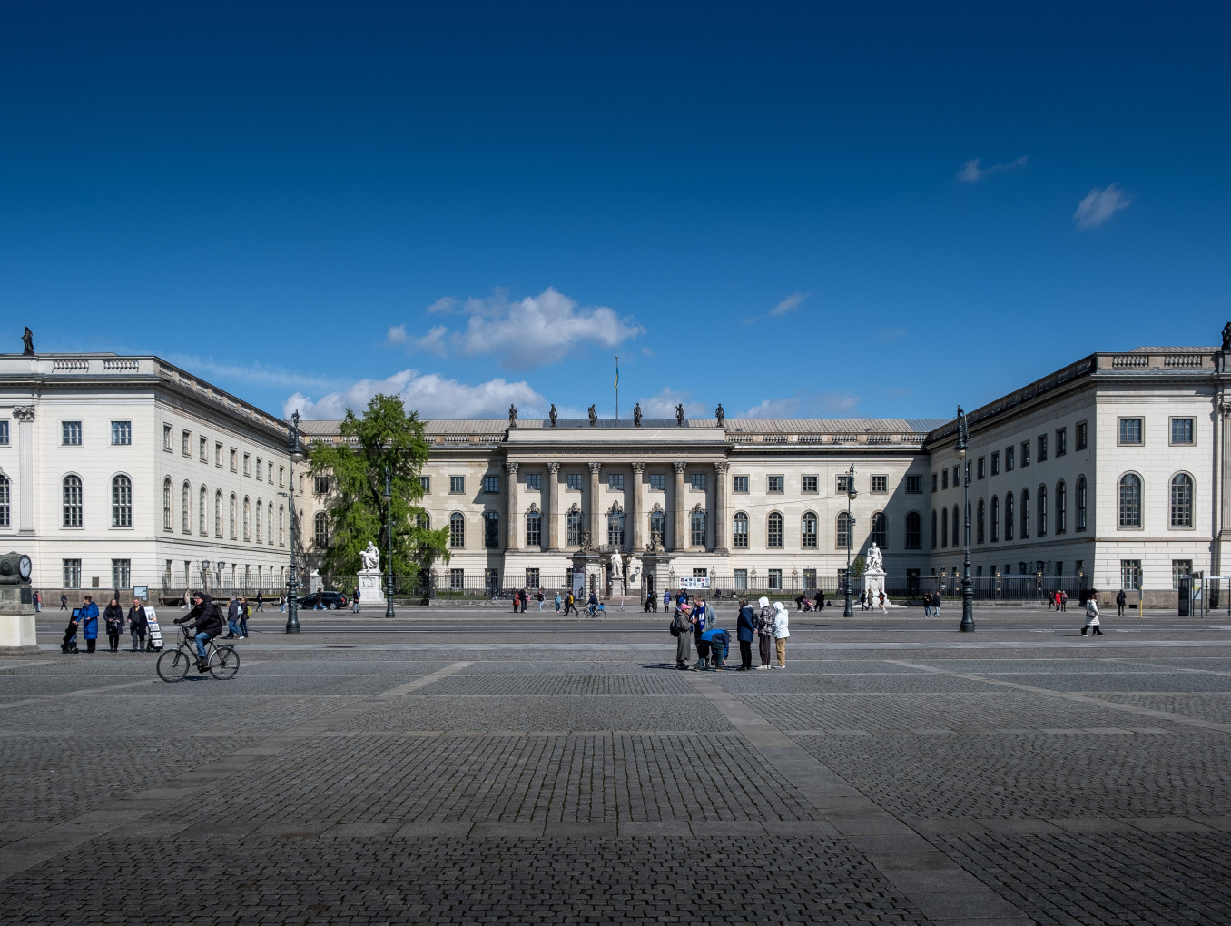 Landscape view of Humboldt-Universität zu Berlin Campus Mitte 
