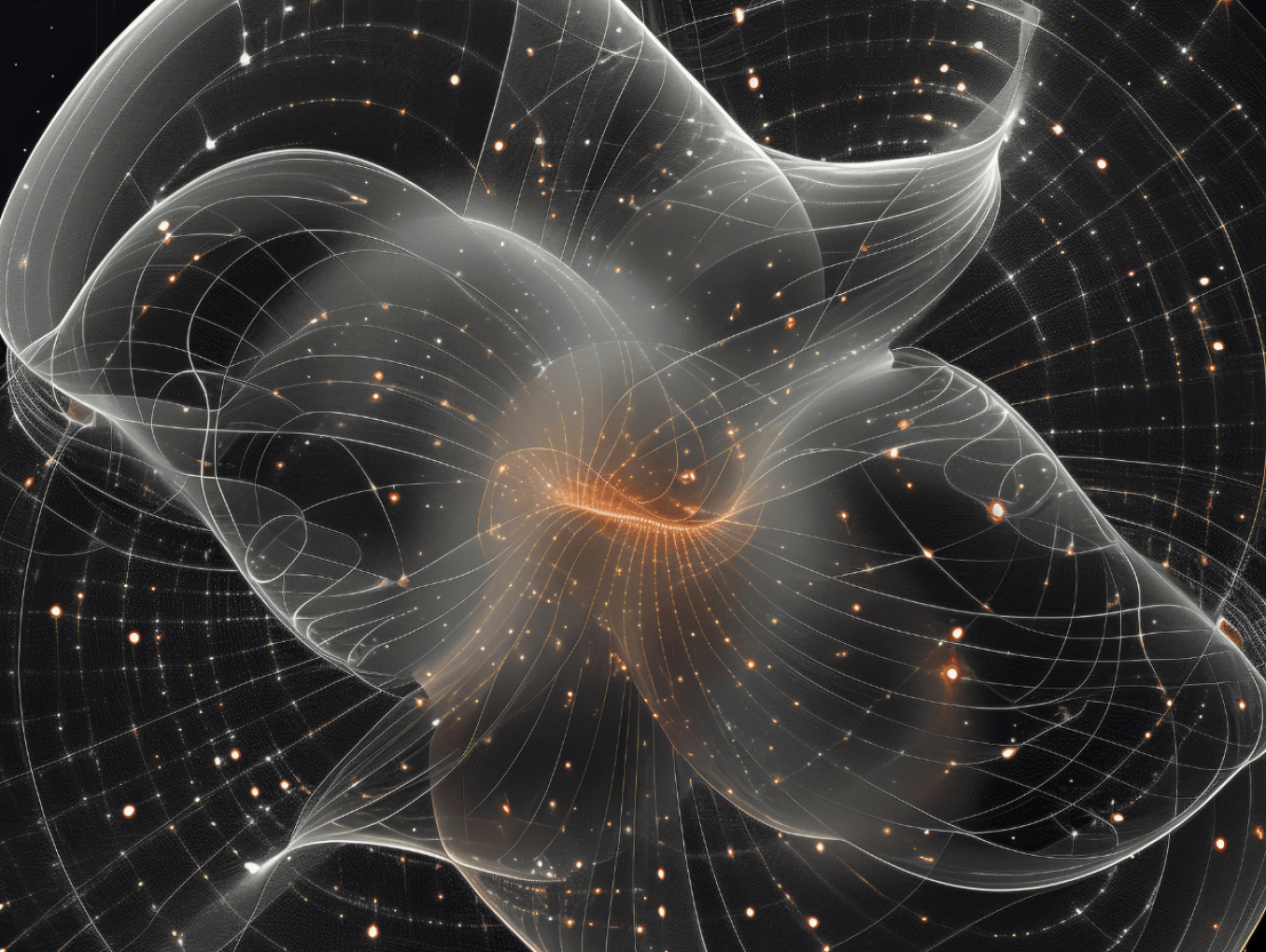 Echos in the Quantum Manifold by Amy Karle, 2023