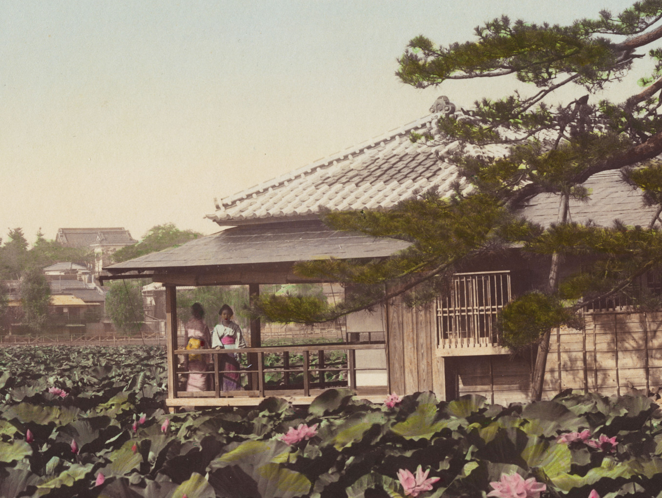 Fotografie von Tokyo an der Wende vom 19. zum 20. Jahrhundert
