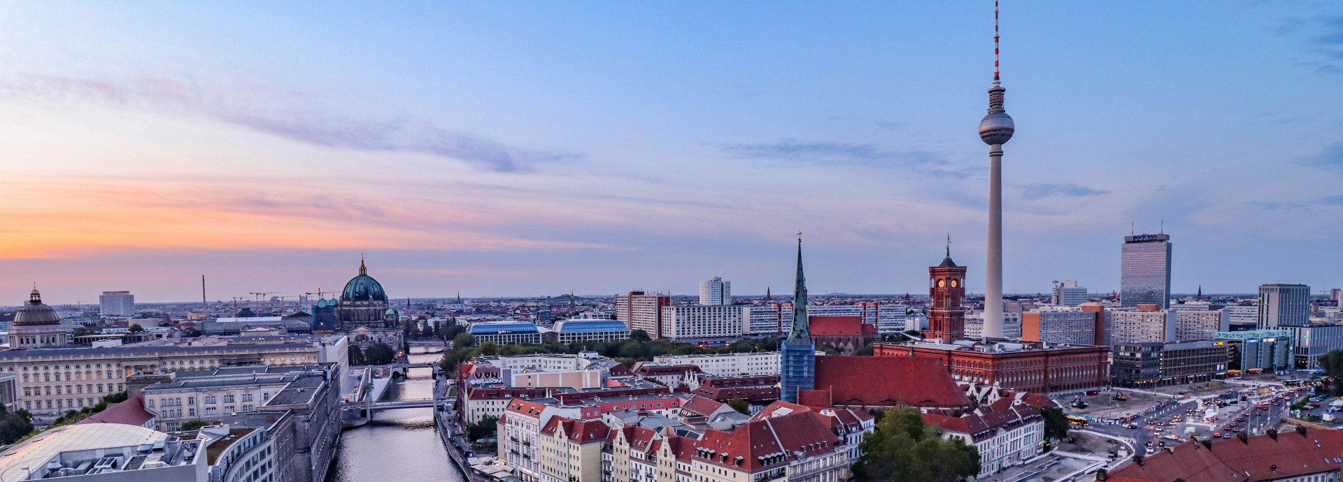 berlin from a rooftop