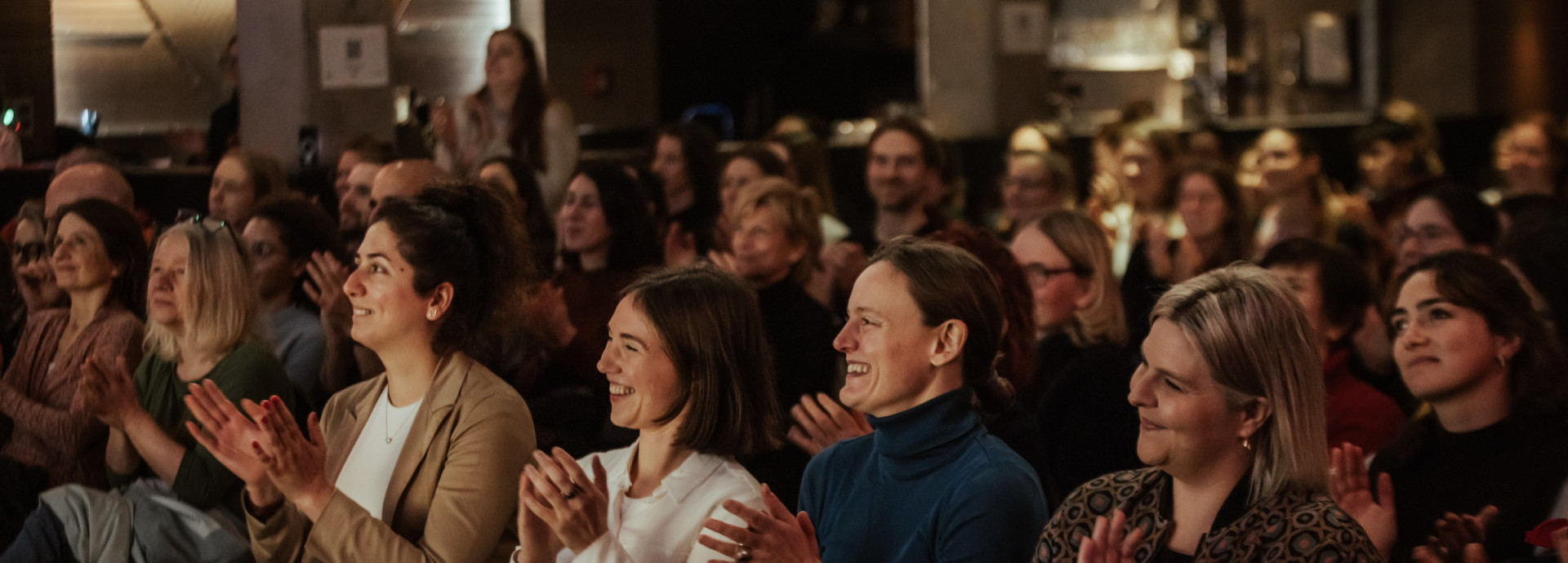 Berlin Science Week audience clapping
