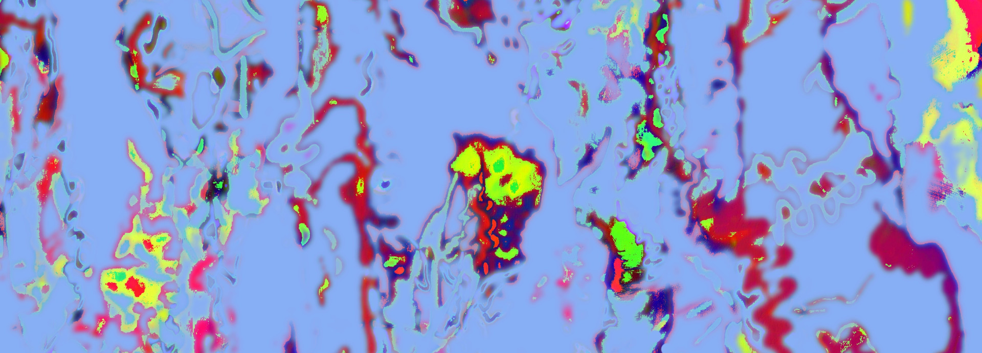 Roman Lipski, Untitled, 2025, colorful, digital print made with Quantum Brush