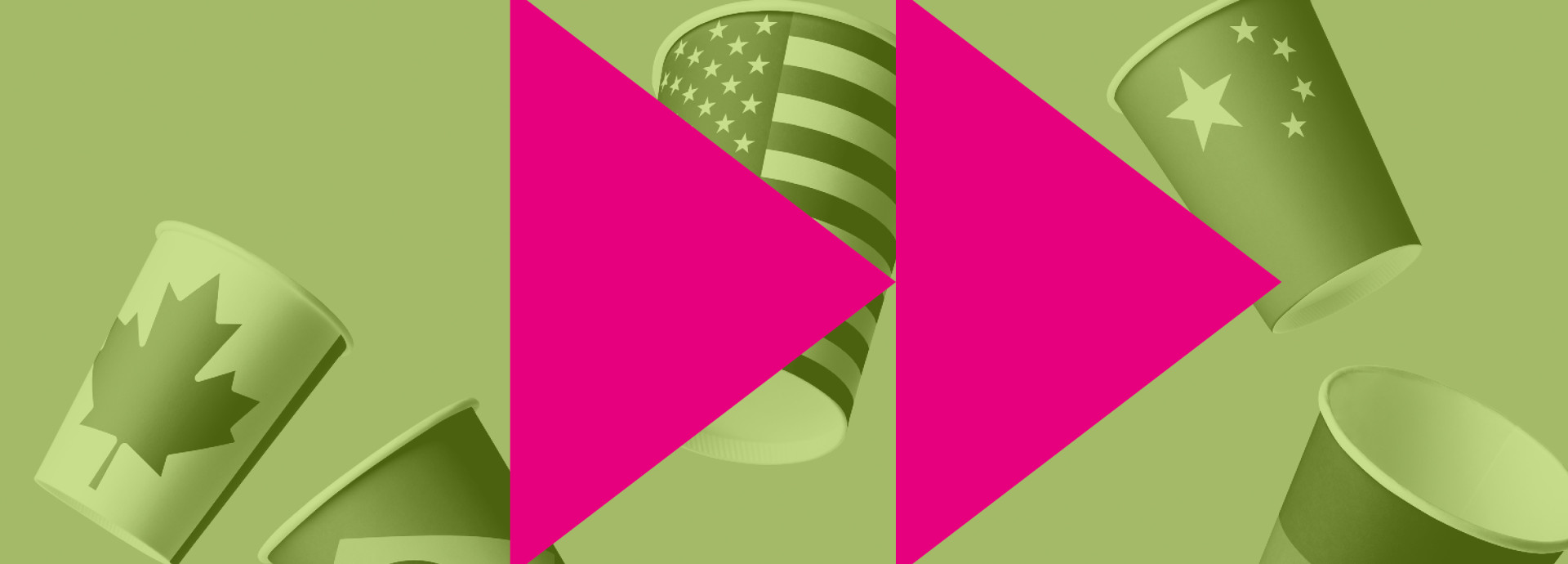 Branded Coffee Cups, Staatenmerchandise 