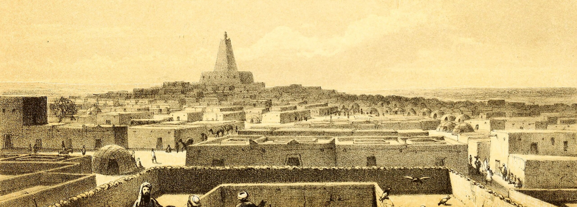 View of Timbuktu, Heinrich Barth (1858)