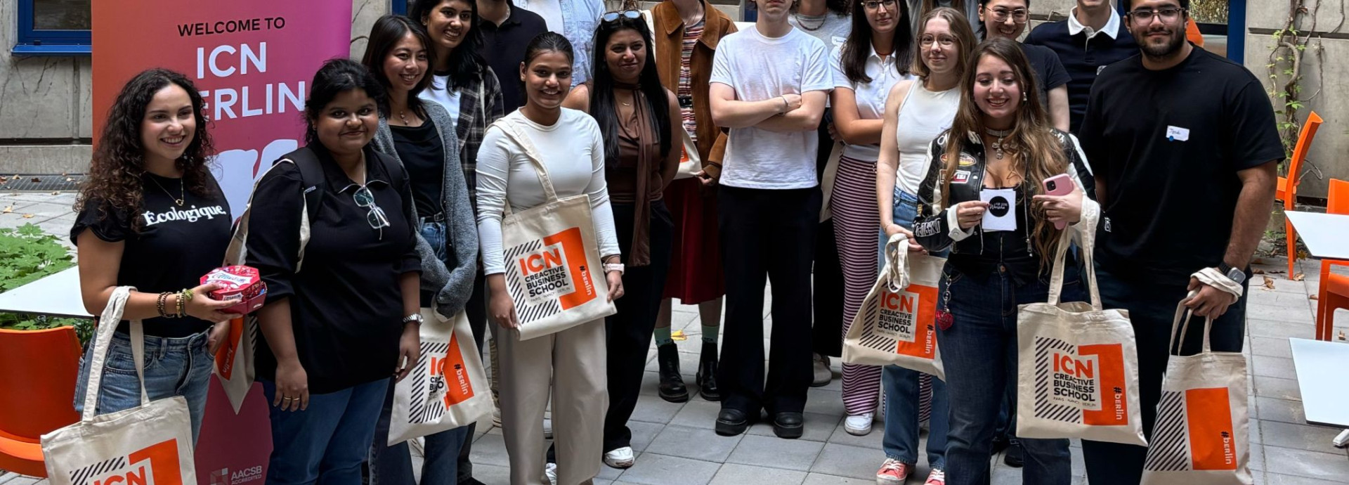 Participants to a workshop at ICN BERLIN