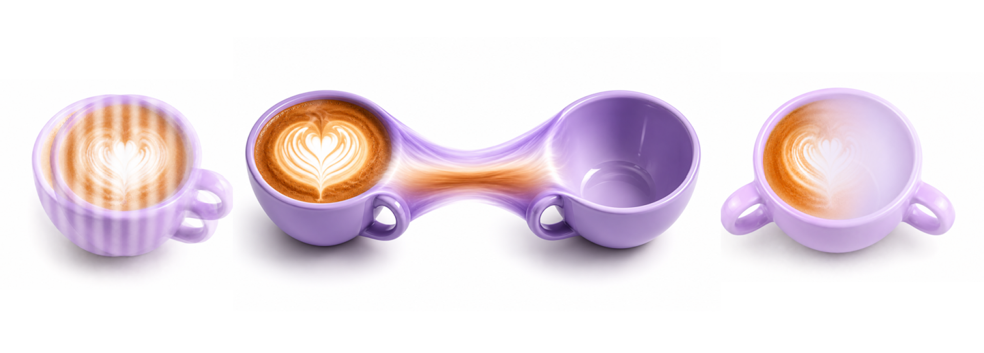 Quantum Cafe Coffee Cup Edition Interference, Entanglement and Superposition