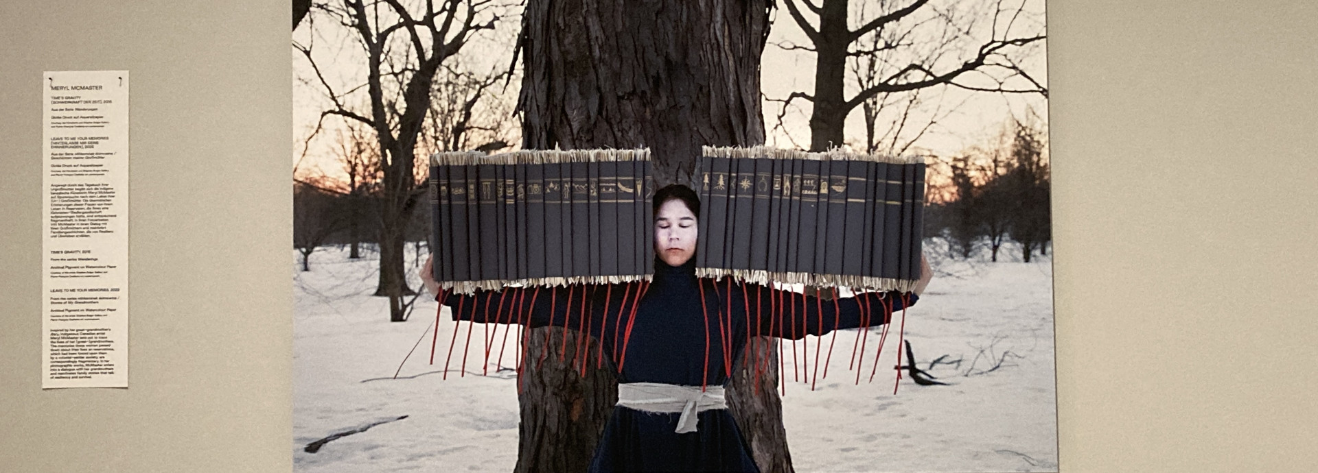 Kunstwerk von Meryl McMaster, Time’s Gravity, 2015
