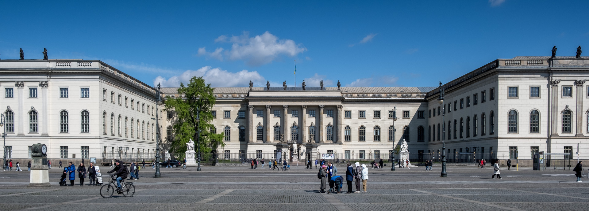 Landscape view of Humboldt-Universität zu Berlin Campus Mitte 
