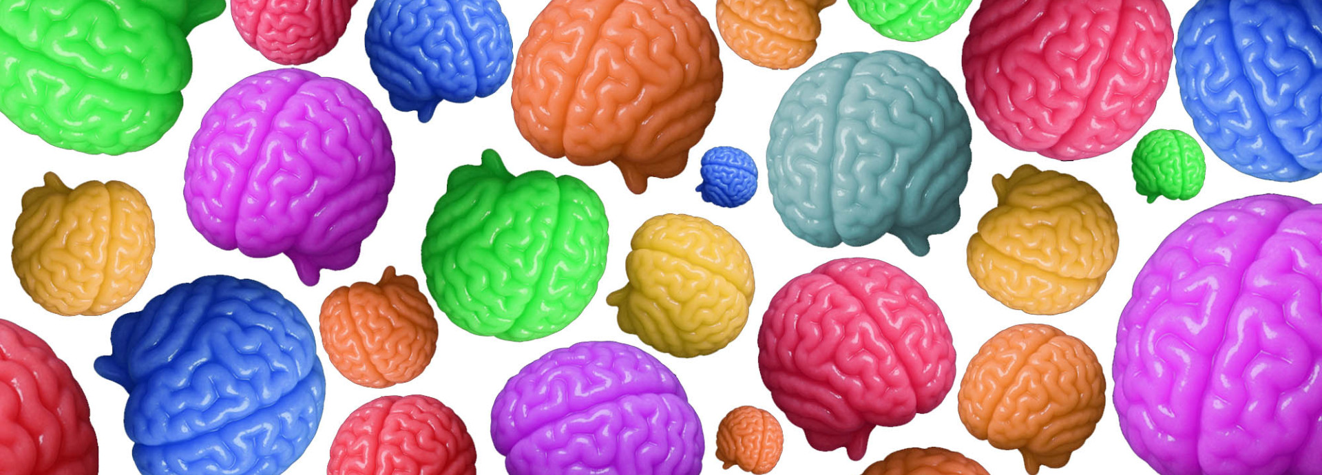Cover image of colorful brains