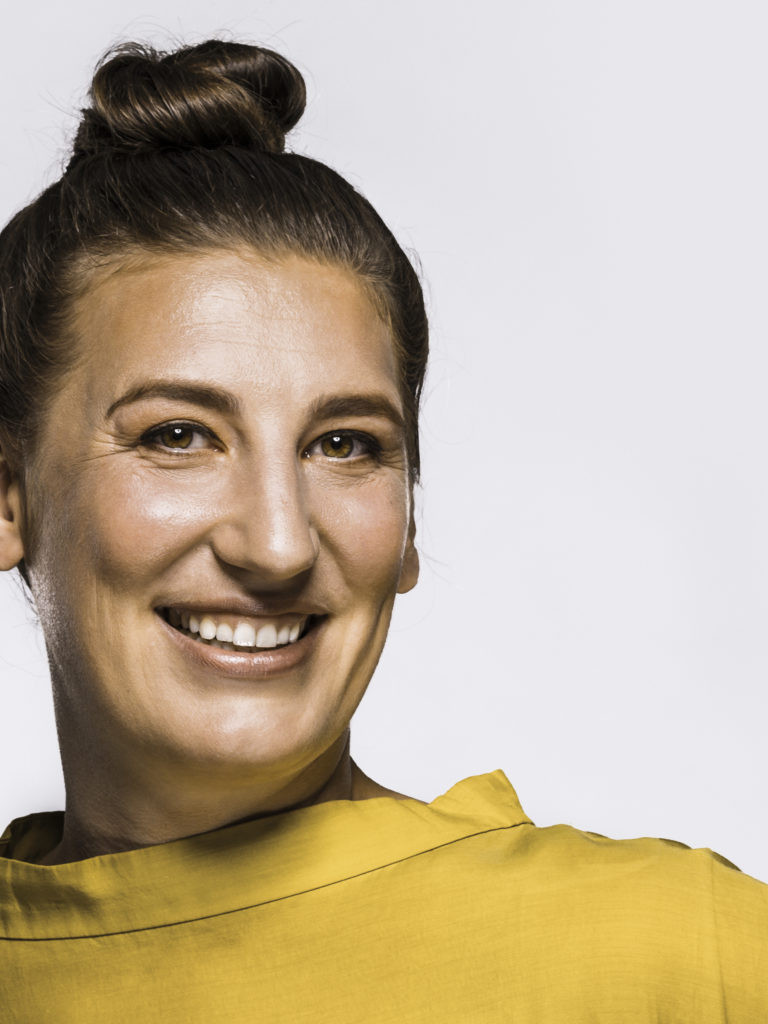 A portrait displaying the workshop moderator Johanna Barnbeck