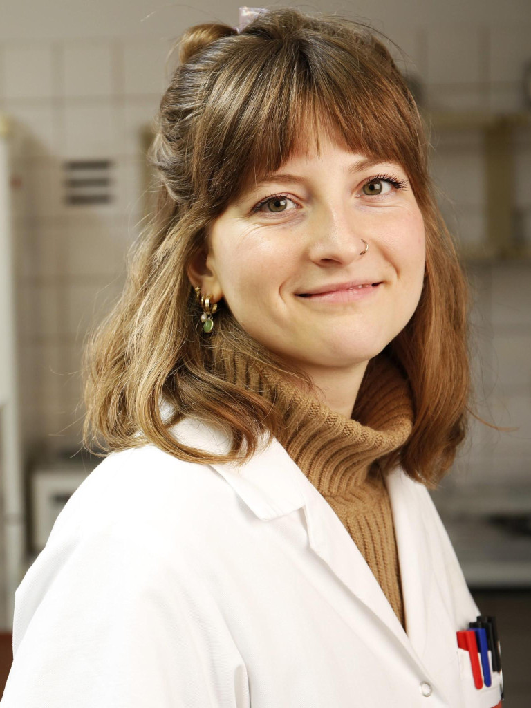 Scientist in a lab coat.