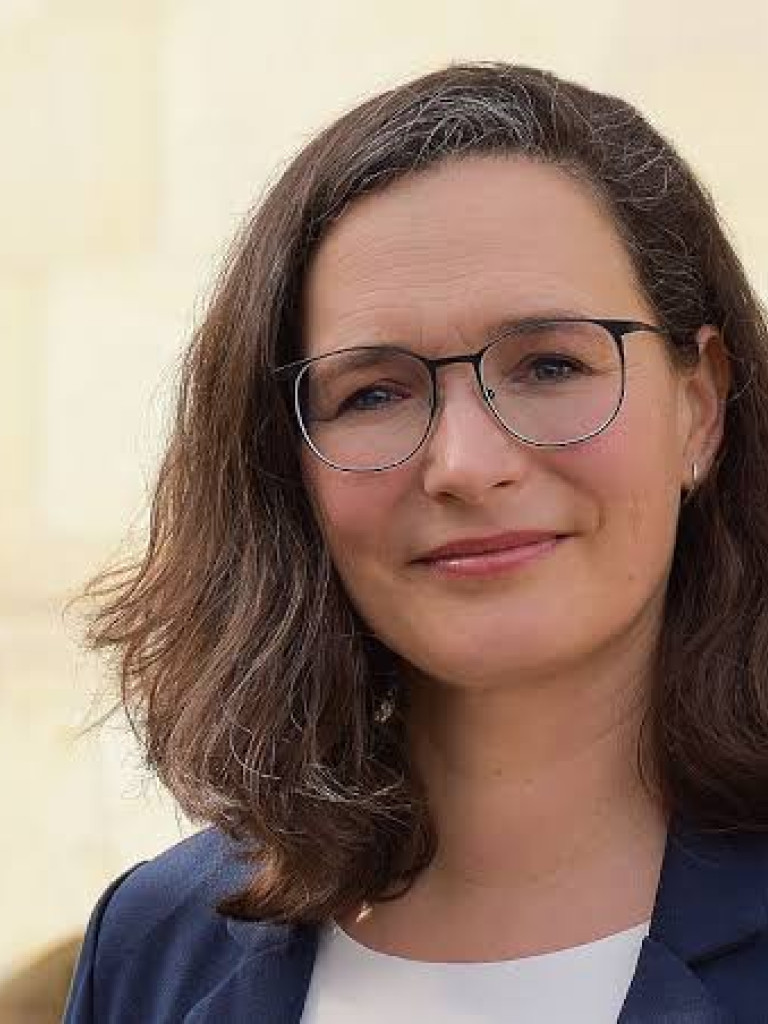 Female researcher