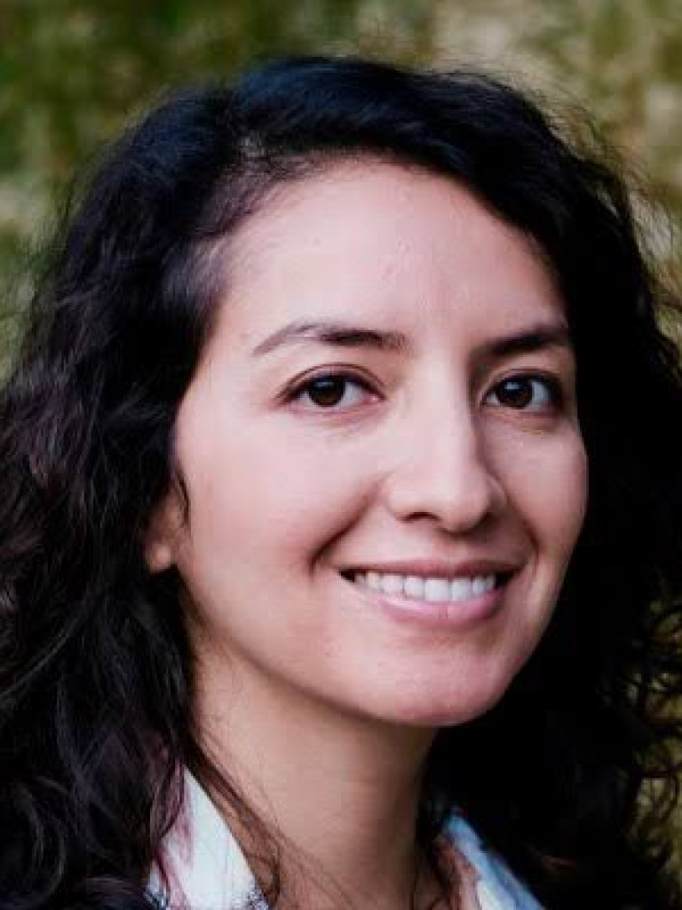 Female researcher