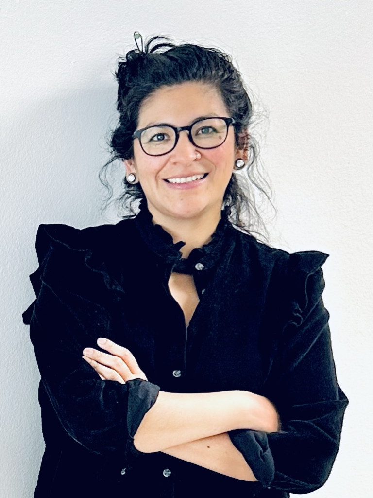 Female researcher