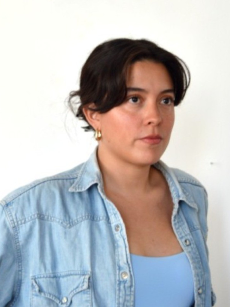 Female researcher