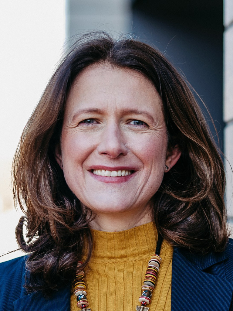 Female researcher
