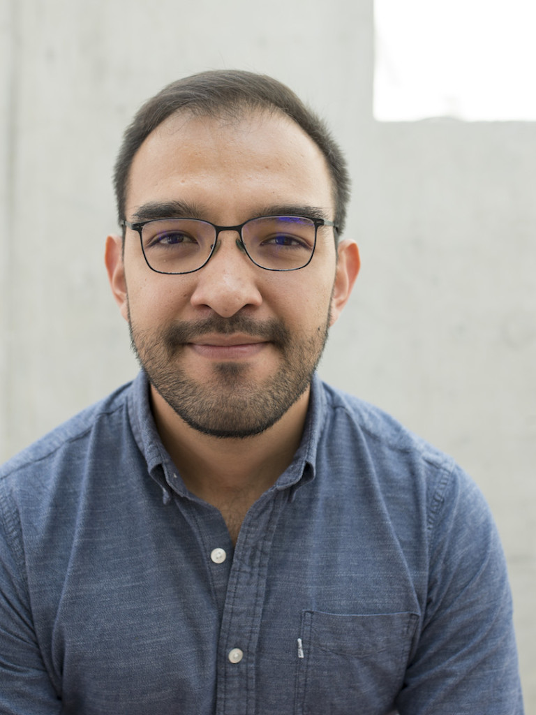 Male researcher