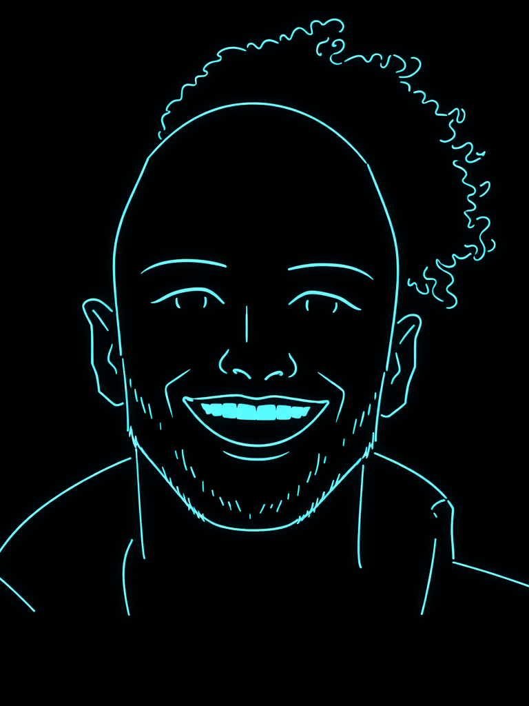 Illustrated Headshot of LeRenzo