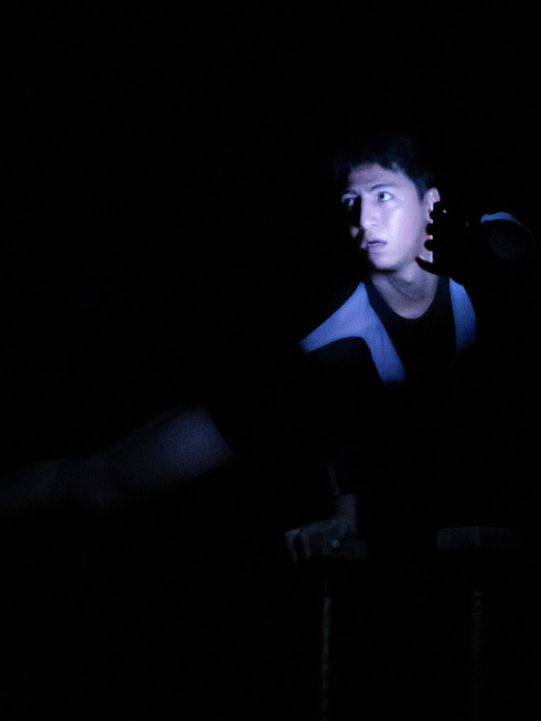 Picture of performance artist Arturo Bautista