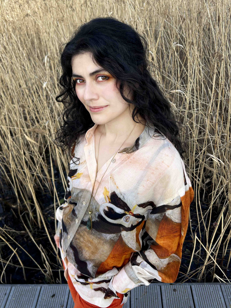 A portrait of artist Eliana Araque