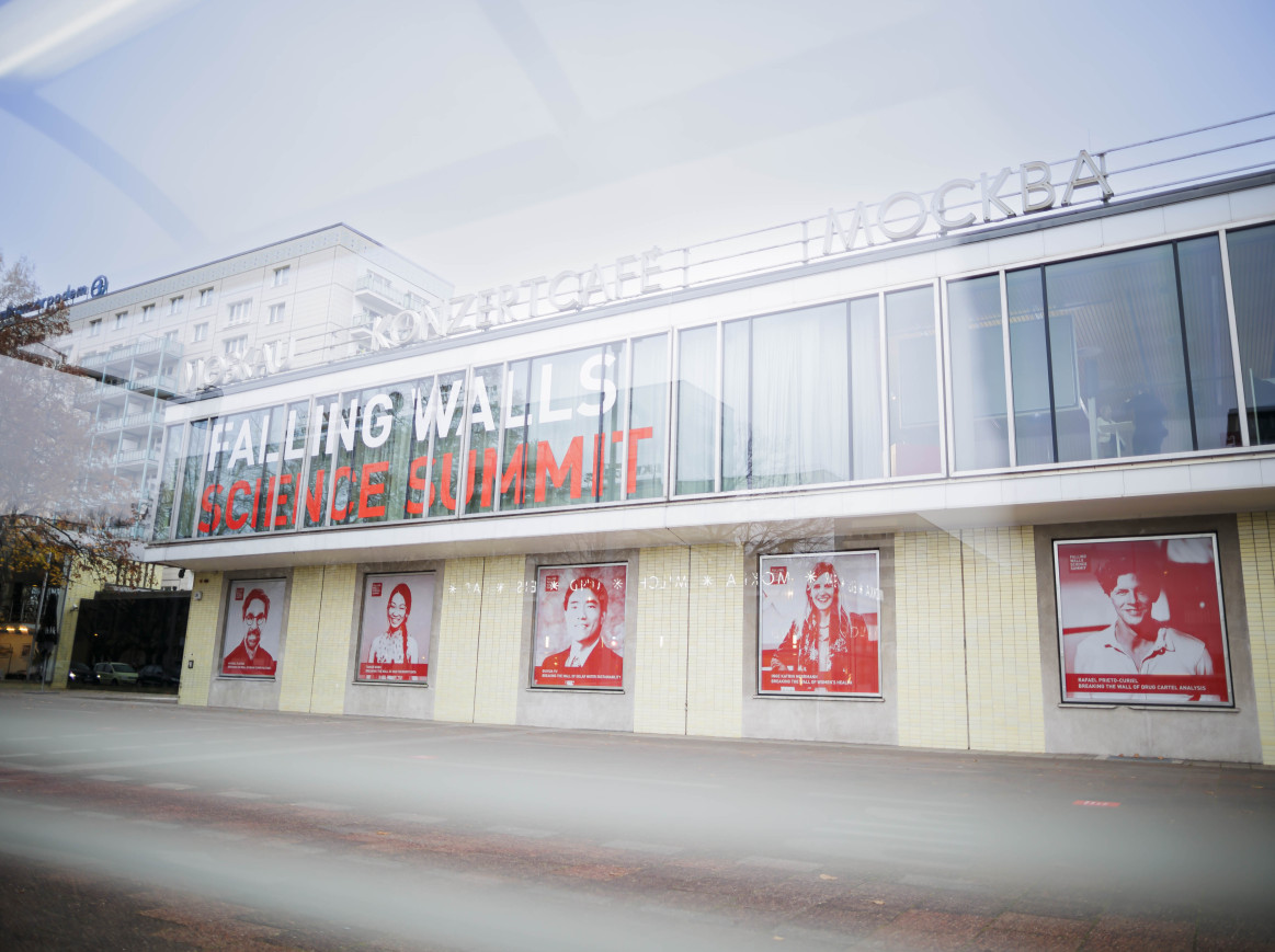 First year in a new location: The Café Moskau turned into the Falling Walls Science House. 