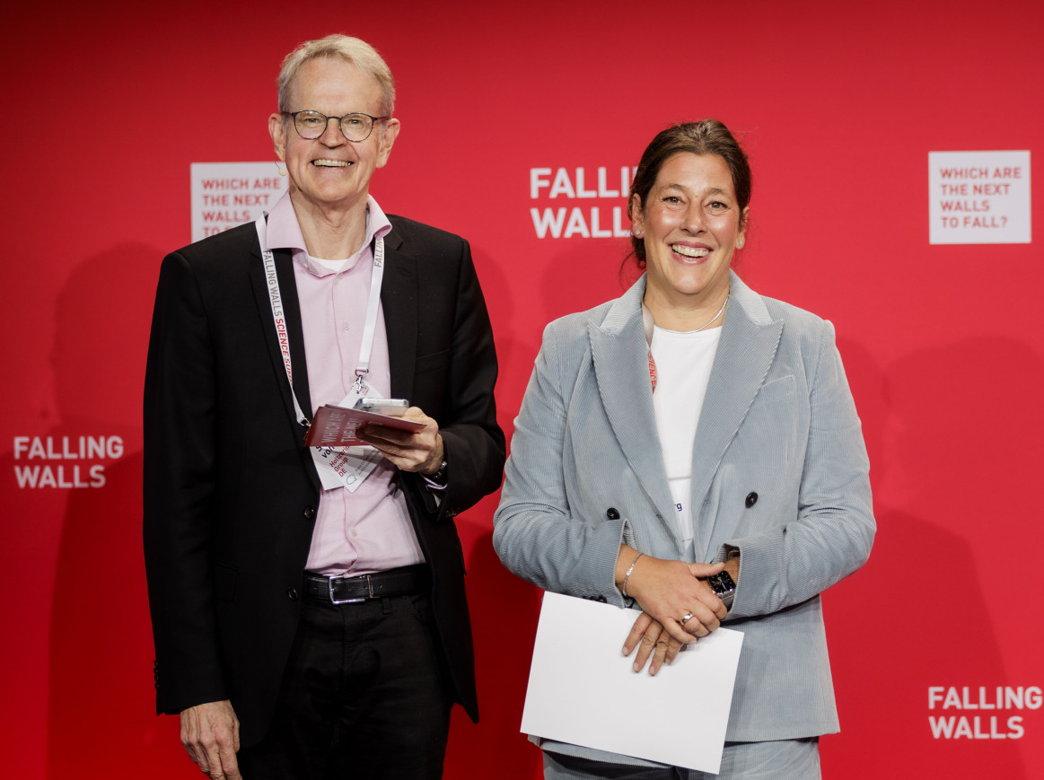 Falling Walls Venture Science Breakthrough 2024 on stage on 7 November at Falling Walls Science Summit 