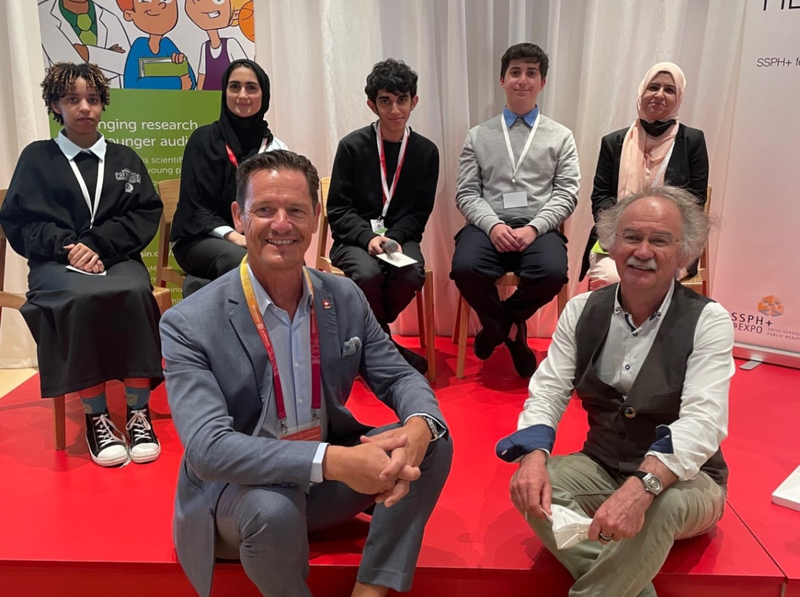 Dubai Expo (Jan 2022) - a live-review event, partnered with the Swiss School of Public Health, at the Swiss Pavilion of the Dubai Expo