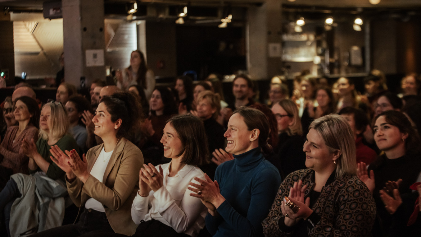Berlin Science Week audience clapping