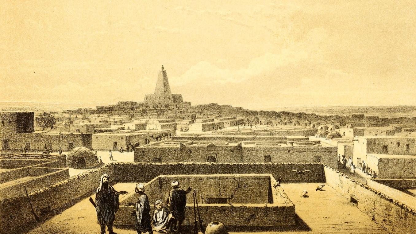 View of Timbuktu, Heinrich Barth (1858)
