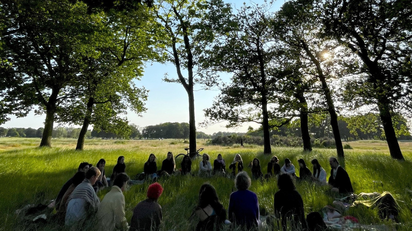 Listening Encounter, Wanstead Flats, London, UK. June 5, 2023. Jol Thoms, Radio Amnion, and Blanc Sceol, 2023