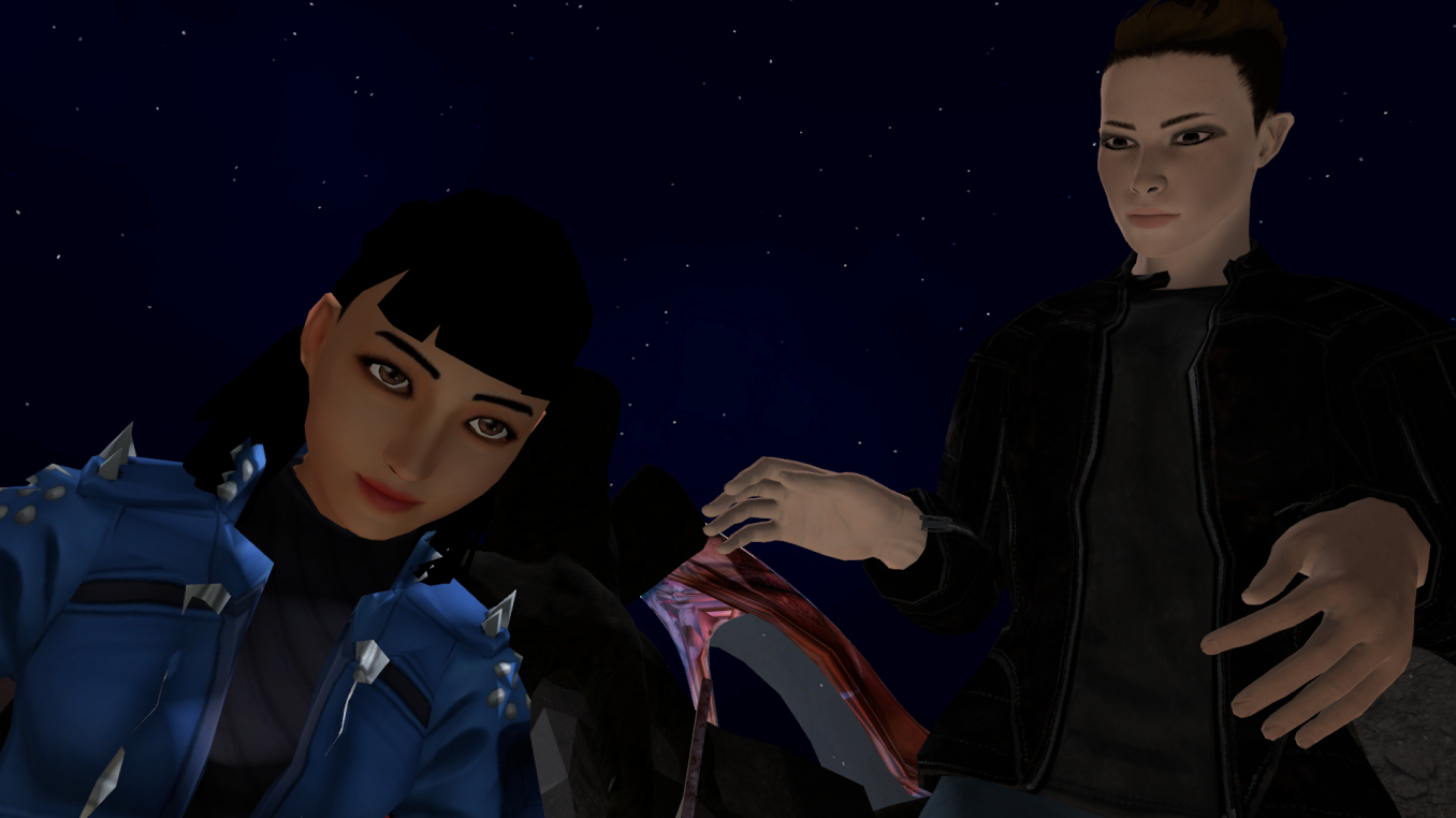 Fernanda Parente and Katharina Haverich in VR