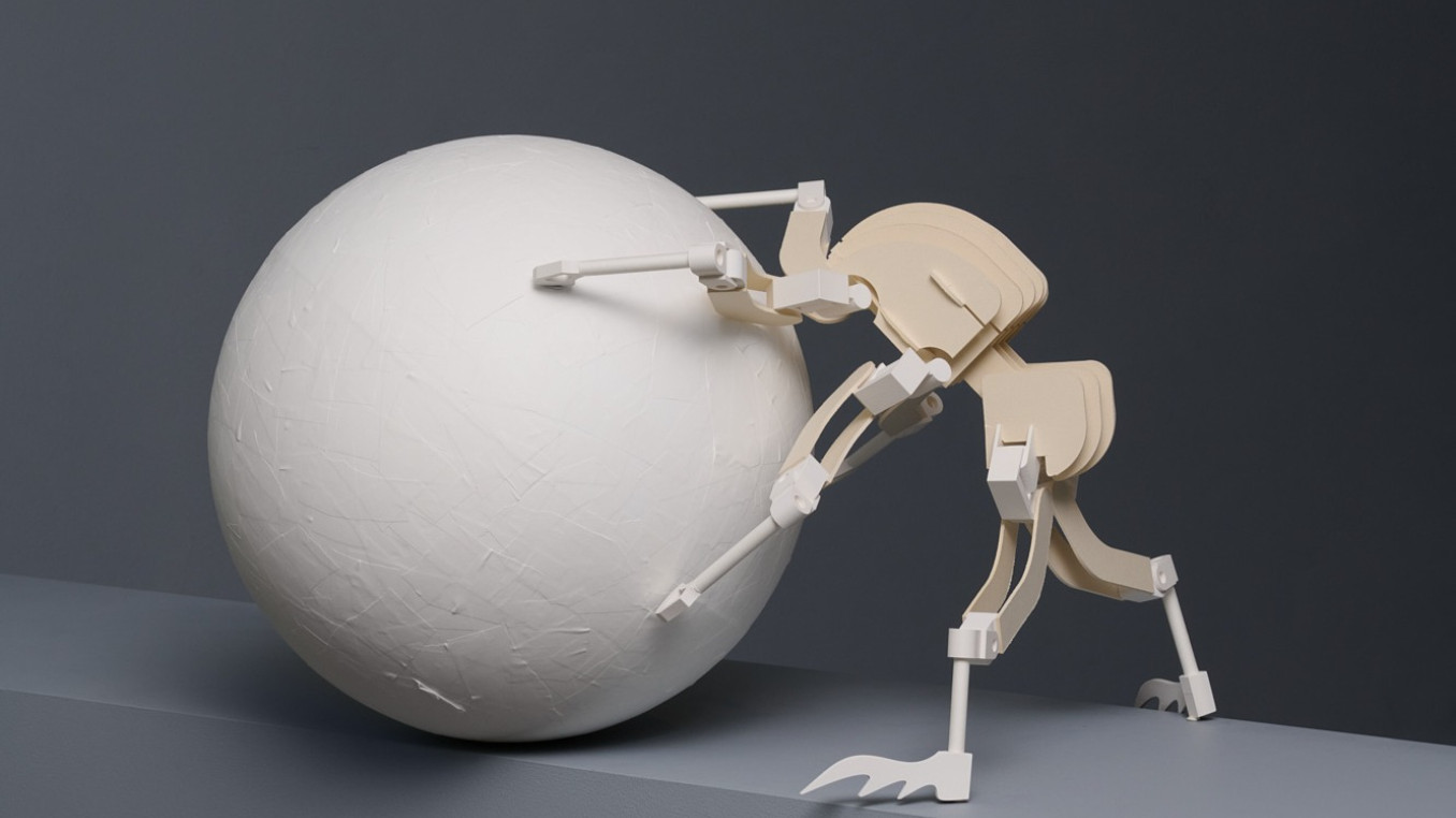 Prototyp eines Roboters